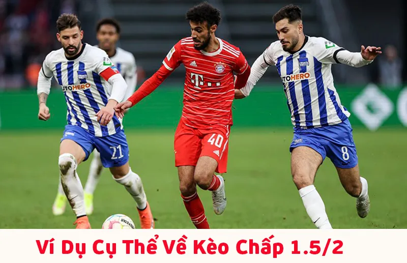 Ví Dụ Cụ Thể Về Kèo Chấp 1.5/2