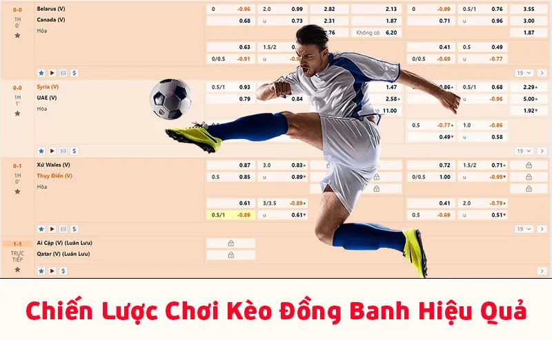 Chiến lược chơi kèo đồng banh