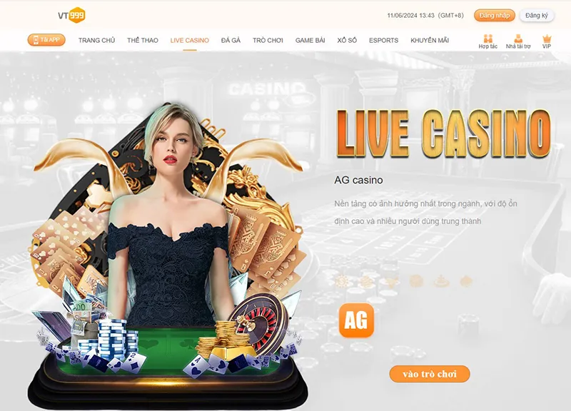 Live casino VT999